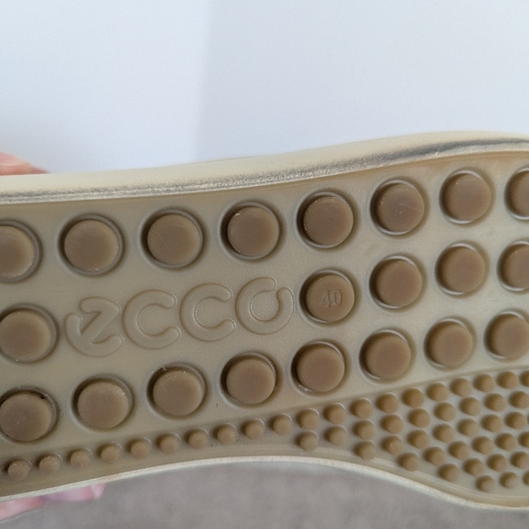 Ecco Soft 7 Leather Sneakers Floral sz 9.5 - Picture 7 of 7